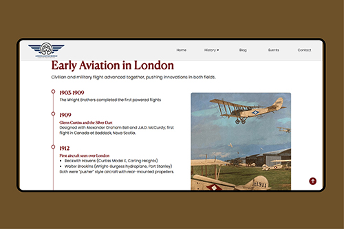 Website Display on different screens