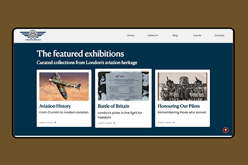 Website Display on different screens